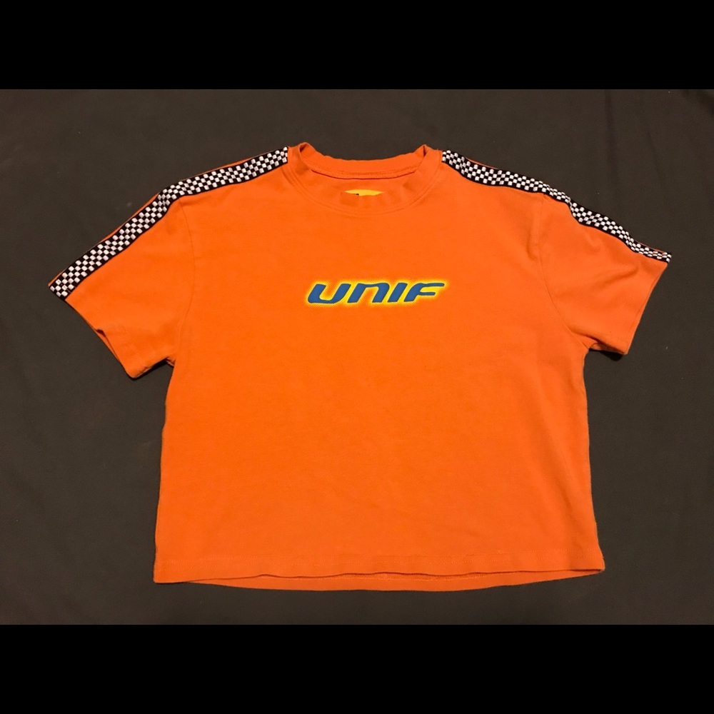 UNIF ORANGE DERBY TOP